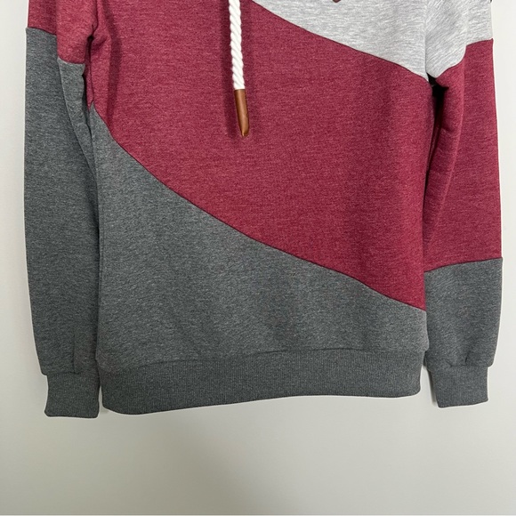 Wanakome Selene Pullover Cowl Neck Hoodie Size Small - Picture 3 of 14